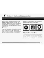 Preview for 206 page of Pontiac 1995 Sunfire Owner'S Manual