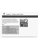 Предварительный просмотр 72 страницы Pontiac 1995 Trans Sport Owner'S Manual