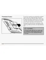 Предварительный просмотр 115 страницы Pontiac 1995 Trans Sport Owner'S Manual