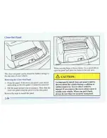 Предварительный просмотр 107 страницы Pontiac 1996 Firebird Owner'S Manual