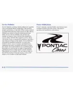 Preview for 359 page of Pontiac 1996 Grand Prix Owner'S Manual