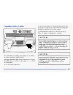 Предварительный просмотр 129 страницы Pontiac 1996 Trans Sport Owner'S Manual