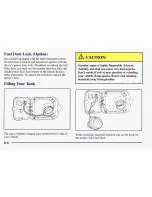 Предварительный просмотр 257 страницы Pontiac 1998 Bonneville Owner'S Manual