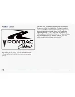 Предварительный просмотр 369 страницы Pontiac 1998 Firebird Owner'S Manual