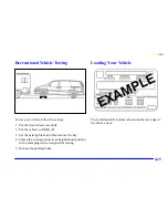 Предварительный просмотр 261 страницы Pontiac 1999 Montana Owner'S Manual