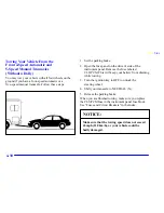 Предварительный просмотр 186 страницы Pontiac 1999 Sunfire Owner'S Manual