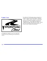 Preview for 389 page of Pontiac 2000 Bonneville Owner'S Manual