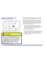 Предварительный просмотр 96 страницы Pontiac 2000 Montana Owner'S Manual