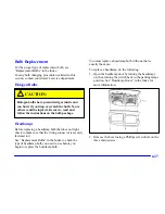 Предварительный просмотр 289 страницы Pontiac 2001 Firebird Owner'S Manual