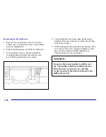 Предварительный просмотр 32 страницы Pontiac 2002 Montana Owner'S Manual