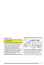 Preview for 155 page of Pontiac 2003 Montana Owner'S Manual