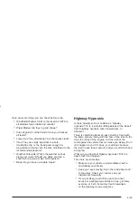 Preview for 289 page of Pontiac 2003 Montana Owner'S Manual