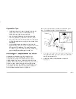 Preview for 133 page of Pontiac 2005 Vibe Owner'S Manual