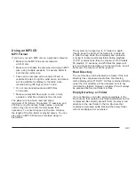 Preview for 229 page of Pontiac 2006 Montana SV6 Owner'S Manual