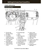 Preview for 2 page of Pontiac 2007 Grand Prix Getting To Know Manual