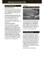 Preview for 6 page of Pontiac 2008 Vibe Getting To Know Manual