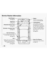 Preview for 289 page of Pontiac BONNEVILLE 1994 Owner'S Manual