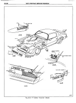 Предварительный просмотр 225 страницы Pontiac Firebird 1977 Service Manual