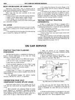 Предварительный просмотр 454 страницы Pontiac Firebird 1977 Service Manual