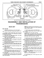 Предварительный просмотр 1153 страницы Pontiac Firebird 1977 Service Manual