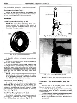 Предварительный просмотр 1203 страницы Pontiac Firebird 1977 Service Manual