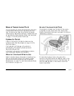 Preview for 247 page of Pontiac G3 2010 Owner'S Manual