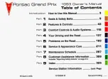 Preview for 2 page of Pontiac Grand Prix 1993 Owner'S Manual