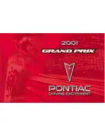 Pontiac Grand Prix 2001 Owner'S Manual preview