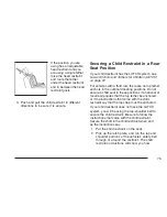 Preview for 75 page of Pontiac Montana SV6 2007 Owner'S Manual