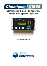 Предварительный просмотр 1 страницы Pool Controls Chemigem CM55 User Manual