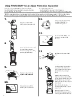 Предварительный просмотр 8 страницы Pool Frog 5400 In-Line User Manual