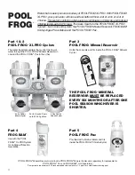 Preview for 3 page of Pool Frog Pool Frog XL PRO 5450 Instruction Manual