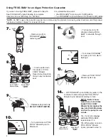 Preview for 8 page of Pool Frog Pool Frog XL PRO 5450 Instruction Manual