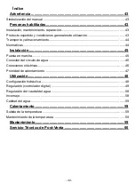 Preview for 42 page of pool o mio EcoSpec 09 Silent Inverter Instruction Handbook Manual