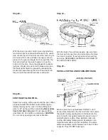 Предварительный просмотр 15 страницы Pool Warehouse TENNESSEAN Installation Manual