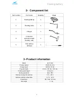 Preview for 5 page of Poolbird 24V/13AH User Manual