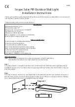 Poole Lighting 8403P Installation Instructions предпросмотр