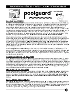 Предварительный просмотр 19 страницы Poolguard PGRM - 2 Operating Instructions Manual