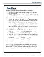 Предварительный просмотр 87 страницы PoolPak ComPak AW 0550 Installation, Operation And Maintenance Manual