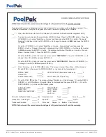 Предварительный просмотр 88 страницы PoolPak ComPak AW 0550 Installation, Operation And Maintenance Manual