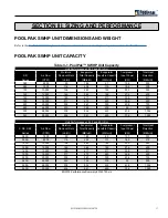 Preview for 23 page of PoolPak R-410A SWHP Series Engineering Manual