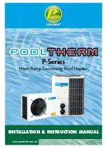 PoolRite PoolTherm P series Installation Instructions Manual preview