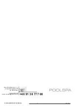 Preview for 8 page of Poolspa Lena 140 Quick Start Manual