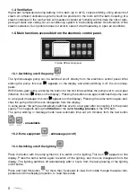 Preview for 8 page of Poolspa VICTORIA SPA Installation And User Manual