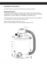 Preview for 8 page of poolstar 57001A Manual