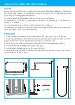 Preview for 6 page of poolstar formidra DADA Installation Manual