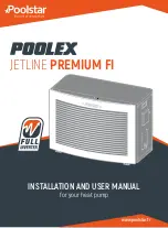 poolstar POOLEX JETLINE PREMIUM FI 125 Installation And User Manual preview