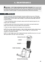 Preview for 21 page of poolstar POOLEX VARILINE PF-VL10P Owner'S Manual