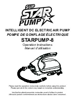 poolstar SUP STAR PUMP-8 Operation Instructions Manual preview