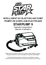 poolstar SUP STARPUMP-9 Operation Instructions Manual preview